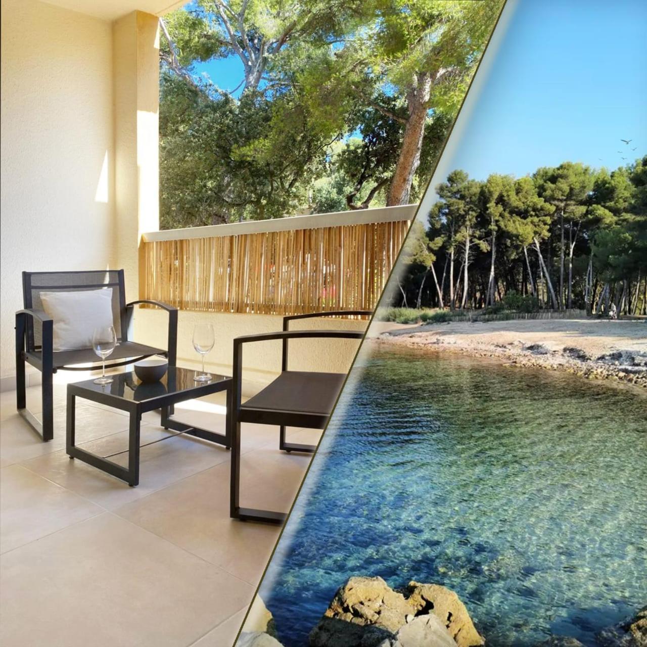 Studio Renove, 5Mn Plage, Terrasse, Clim, Velos Saint-Mandrier-sur-Mer Zewnętrze zdjęcie